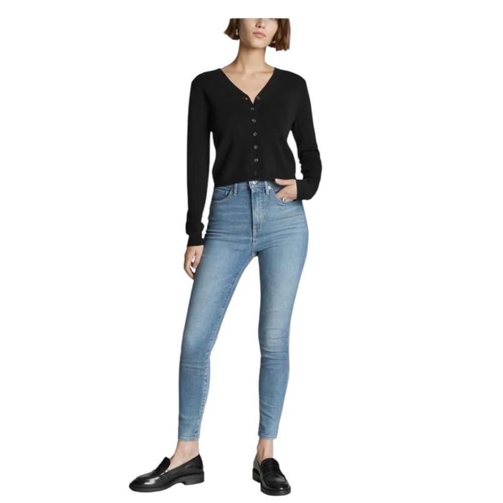 Everlane The Way High Skinny Jeans Women’s Size 27 Regular Blue Denim